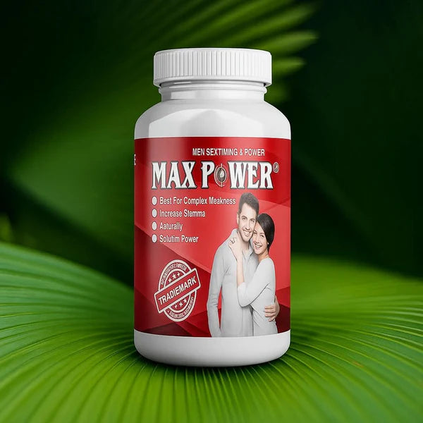 MAX POWER CAPSULE - NEW FARMULA 2026 GERMAN IMPORTED