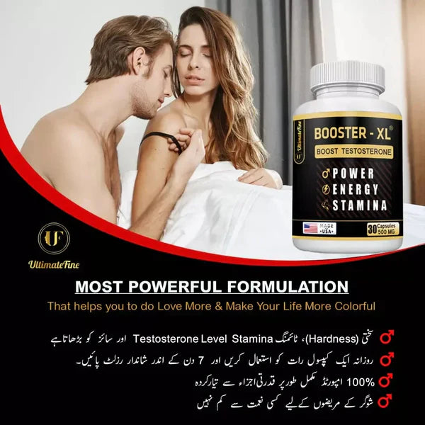 BOOSTER XL WORLD NO#1 MEN POWER CAPSULES